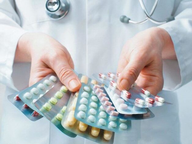 tabletas para el tratamiento de la prostatitis