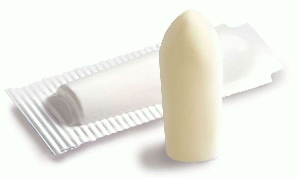supositorio rectal para la prostatitis
