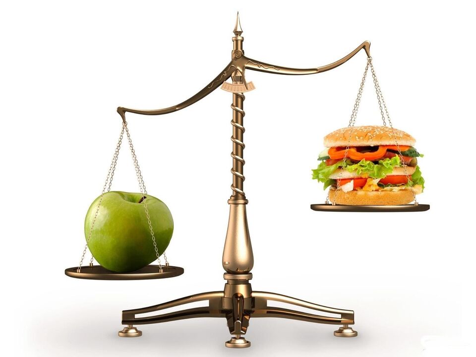 elegir alimentos saludables para la prostatitis